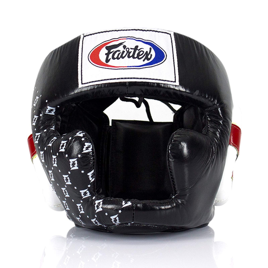 Fairtex - Muay Thai Super Sparring Head Gear - HG10 - Black