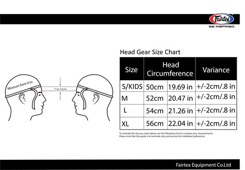Fairtex - Muay Thai Competition Headgear - HG6 - Blue