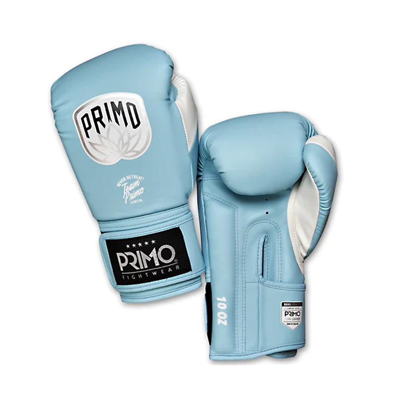 Light blue boxing hot sale gloves