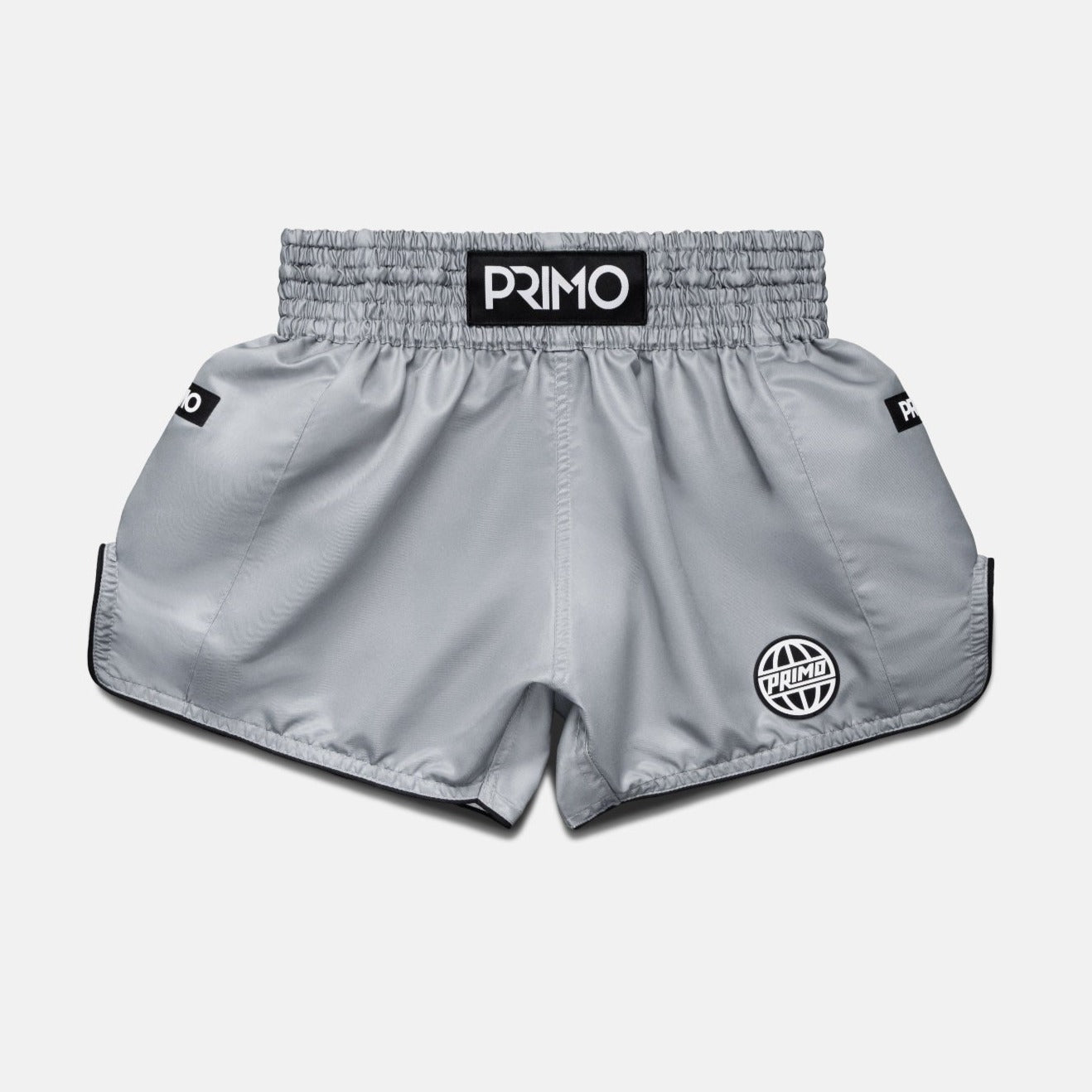Muay Thai Shorts - Muay Thai Shorts - Alta Series - Tundra Gray
