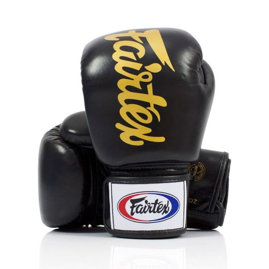 Fairtex - Deluxe Tight Fit Muay Thai Boxing Gloves - BGV19 – Black
