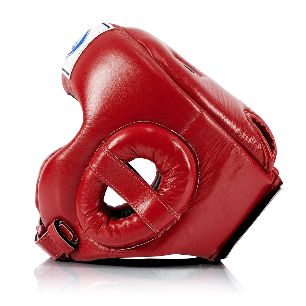 Fairtex - Muay Thai Competition Head Gear - HG6 - Red Side