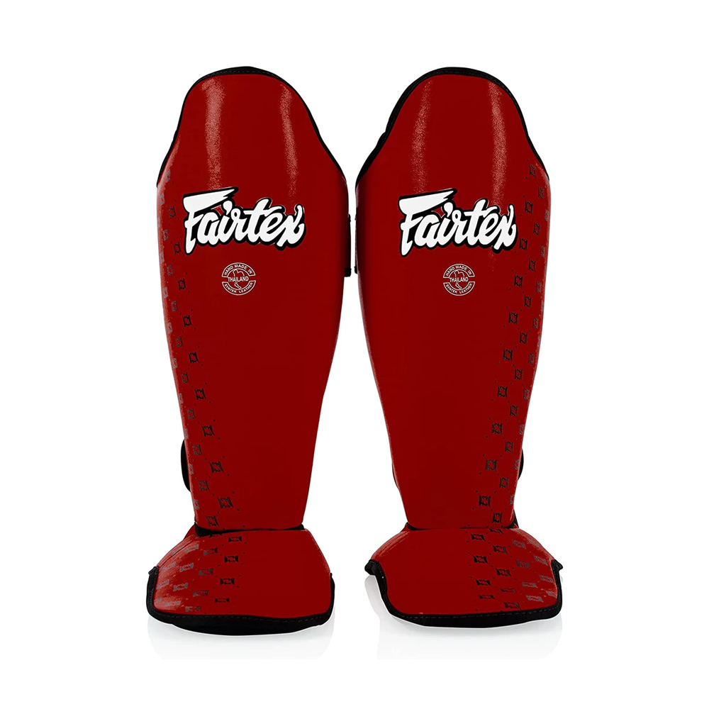 Fairtex - Muay Thai Competition Shin Guards - SP5 - Red