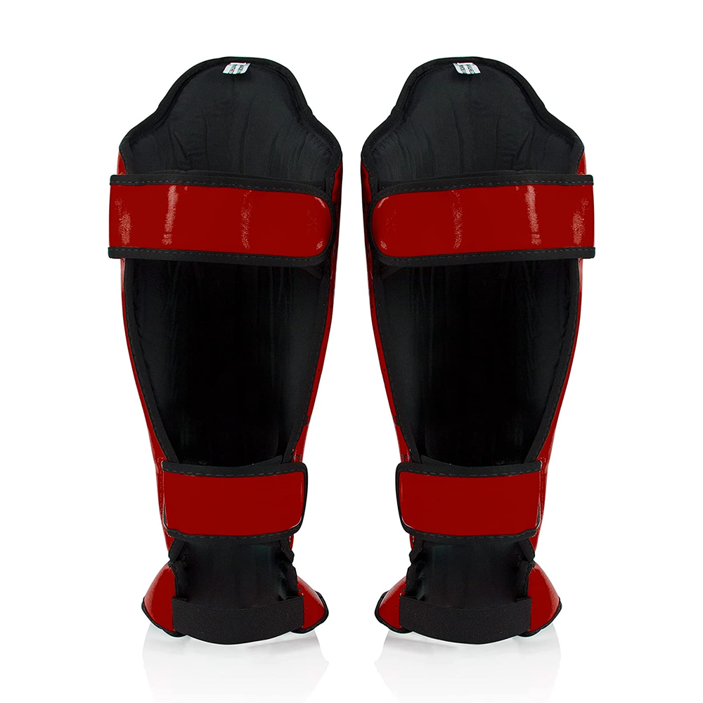 Fairtex - Muay Thai Competition Shin Guards - SP5 - Red