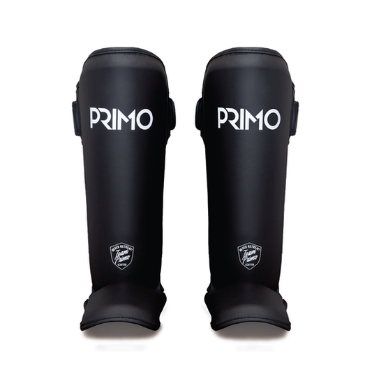 Primo Fightwear - Classic Muay Thai Shin Guards - Black