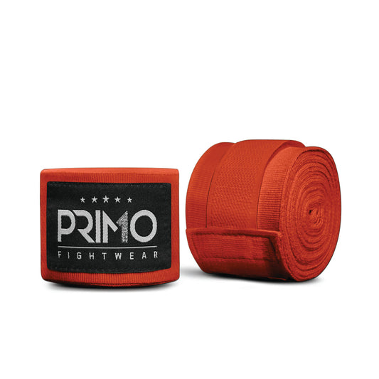 Primo - Standard Hand Wraps - Fire Orange