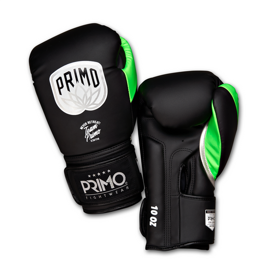 Primo Fightwear - Emblem 2.0 - Semi Leather Muay Thai Boxing Gloves - Mint