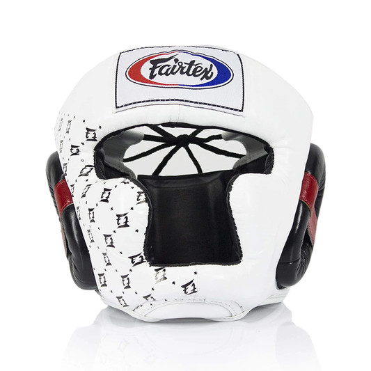 Fairtex - Muay Thai Super Sparring Head Gear - HG10 - White