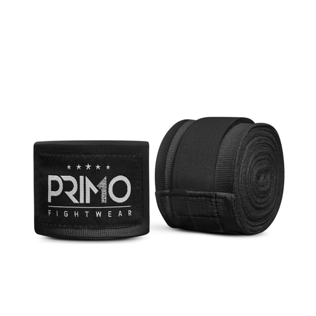 Primo - Standard Hand Wraps - Charcoal Black