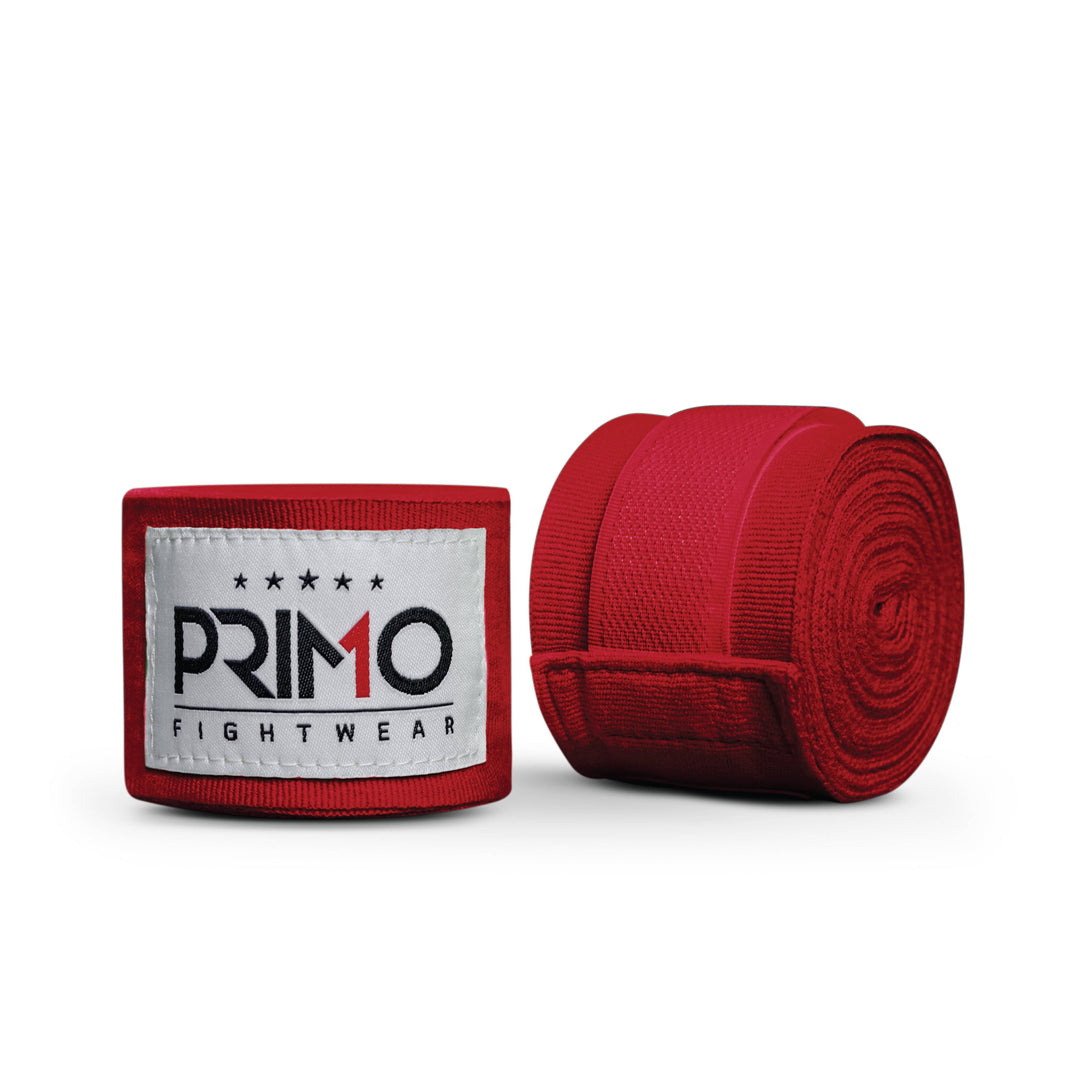 Primo - Standard Hand Wraps - Champion Red