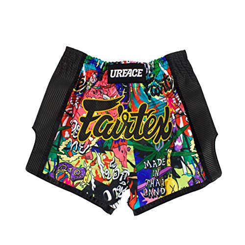 Muay Thai Shorts - URFACE Brightly Colored Print Slim Cut - Fairtex
