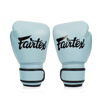 Fairtex - Genuine Leather Muay Thai Boxing Gloves - BGV20 – Pastel Blue Above