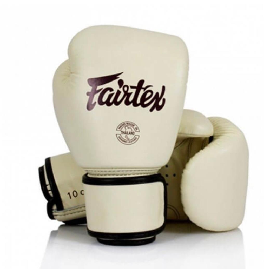 Fairtex - Real Leather Muay Thai Boxing Gloves (BGV16) – Khaki