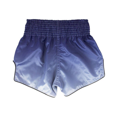 Muay Thai Shorts - Blue Fade Slim Cut - Fairtex - BS1905 - Back View