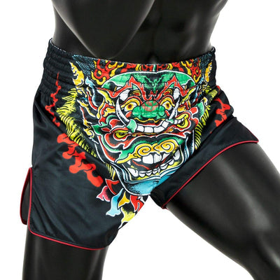 Muay Thai Shorts - Kabuki Slim Cut - Fairtex - BS1912 Side view fit