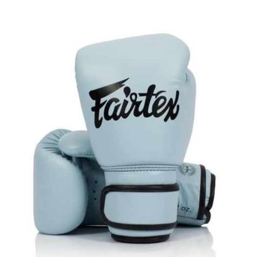 Fairtex - Genuine Leather Muay Thai Boxing Gloves - BGV20 – Pastel Blue
