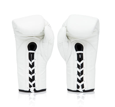 Fairtex lace cheap up boxing gloves