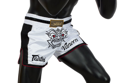 Muay Thai Shorts - Vanorn Slim Cut - Fairtex - BS1712 Side view
