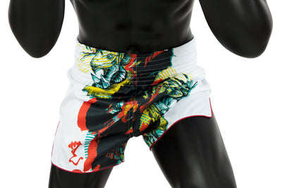 Muay Thai Shorts - Satoru Slim Cut - Fairtex Front fit view