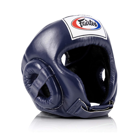 Fairtex - Muay Thai Competition Head Gear - HG6 - Blue