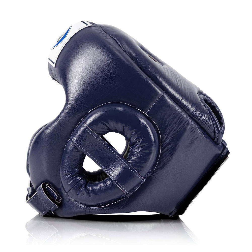 Fairtex - Muay Thai Competition Head Gear - HG6 - Blue Side