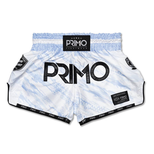 Muay Thai Shorts - Free Flow Series - Arctic Ghost - Primo