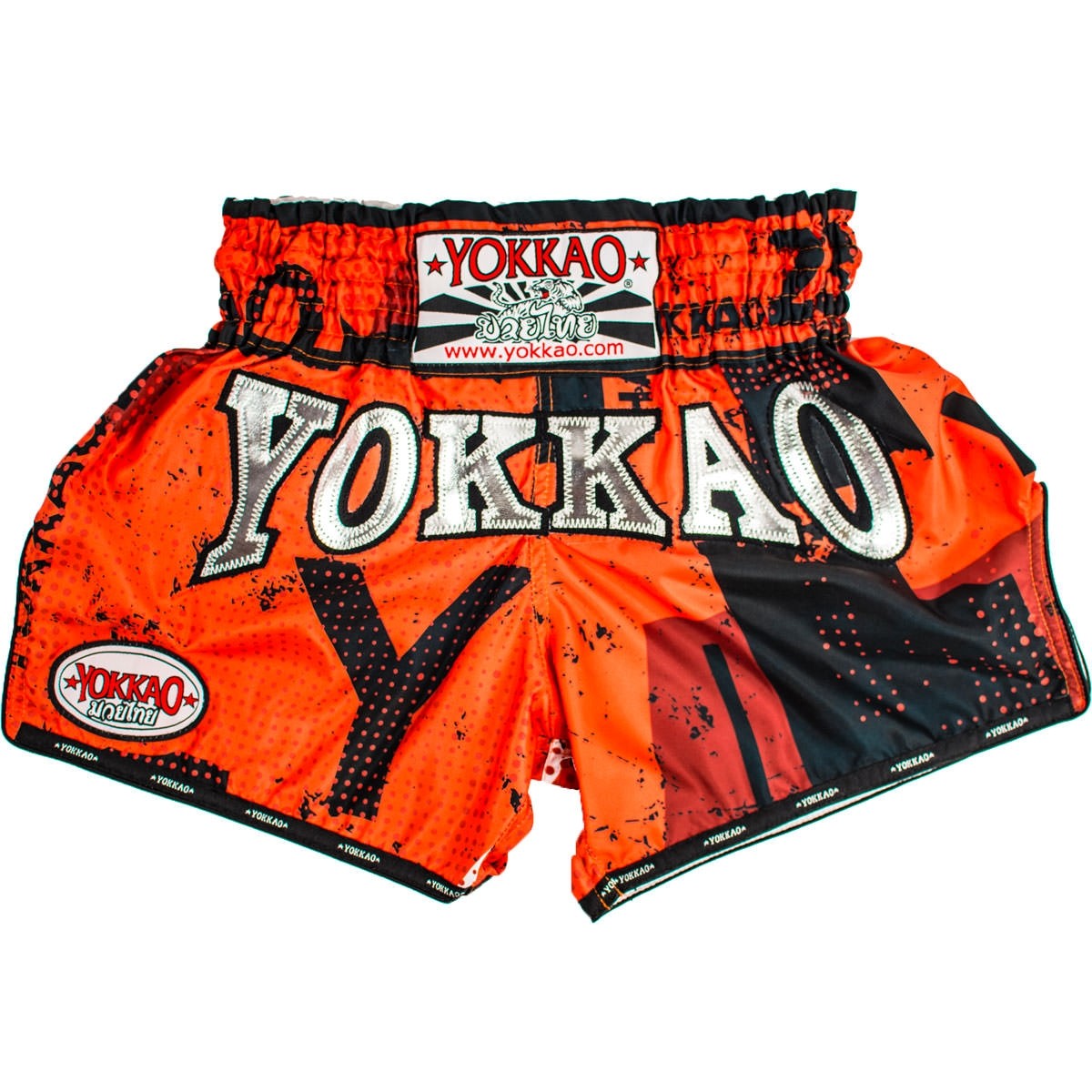 Muay Thai Shorts - Orange Urban - Yokkao