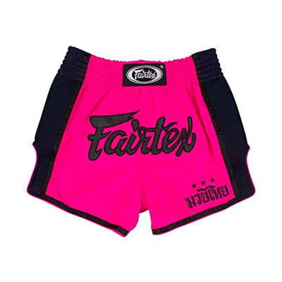 Muay Thai Shorts - Hot Pink Slim Cut - Fairtex - BS1714