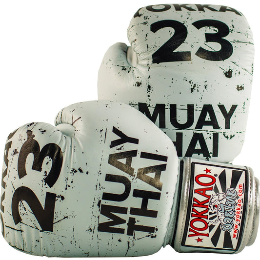 Urban Muay Thai Boxing Gloves Grey