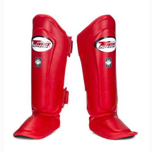 Twins Special - Shin Guards - Red