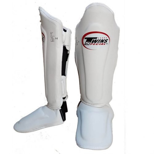 Twins Special Shin Guards White