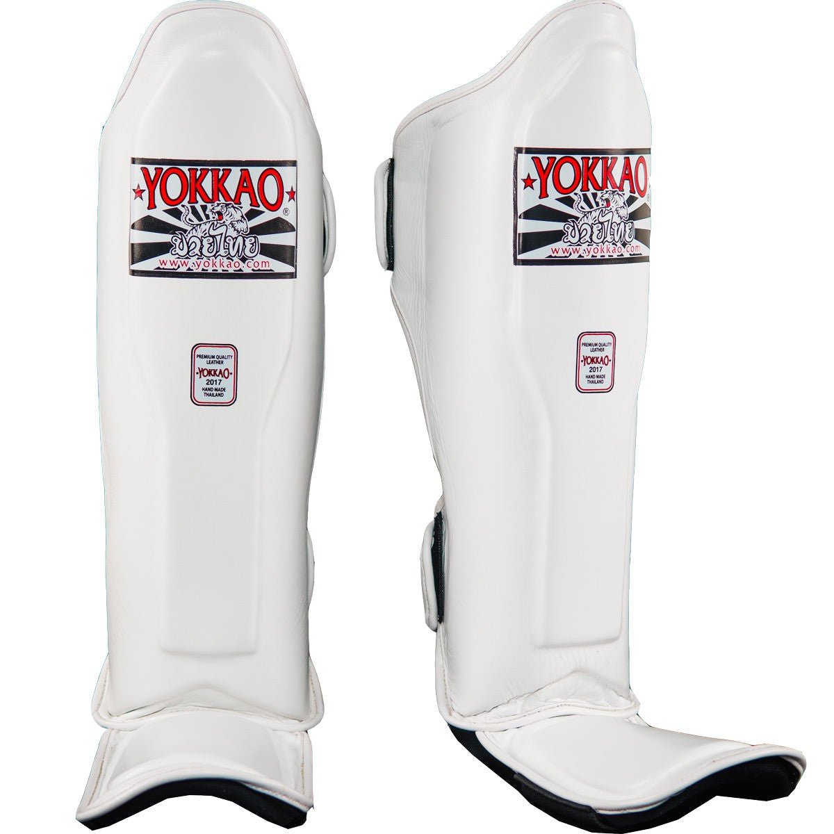 YOKKAO Matrix White Shin Guards